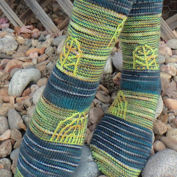 Enchanted Window Socks