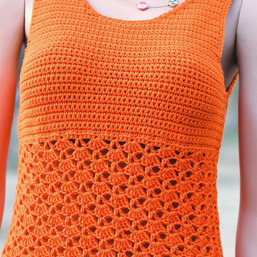 Orange Blossom Tank Top