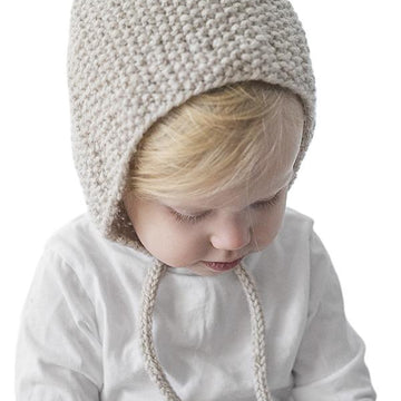 Seed Stitch Bonnet