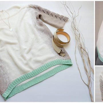 Long Pullover - KI-MONO Pulli Gr. S/M und L/XL- No.189