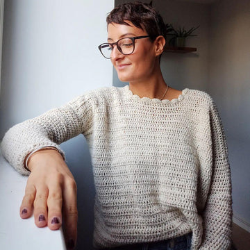 Oversized slouchy sweater