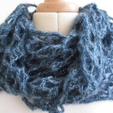 Trio crochet scarf