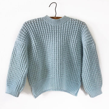 Weekend Waffle Sweater Kids