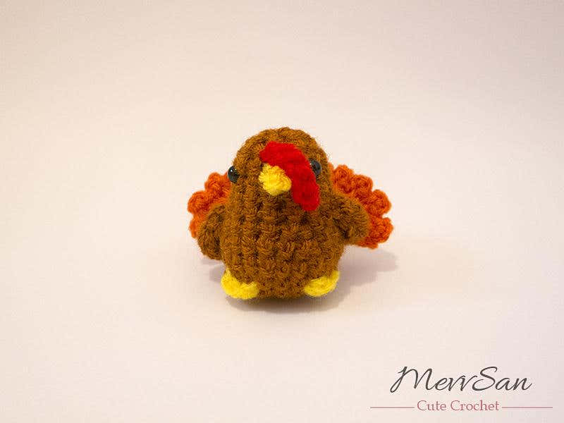 Amigurumi Tiny Tom Turkey