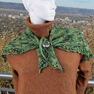 Green Leaf Shawlette