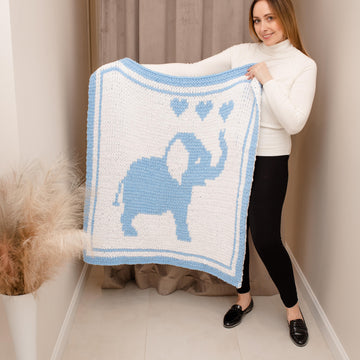 Pattern Blanket Elephant