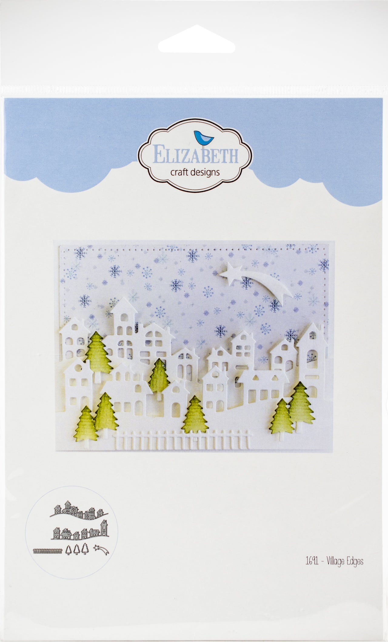 Elizabeth Craft Designs Elizabeth Craft Metal Die - Village Edges