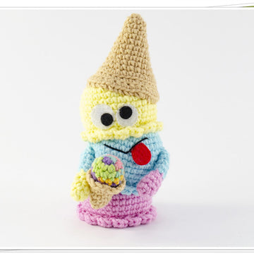 Amigurumi Ice Cream Monster