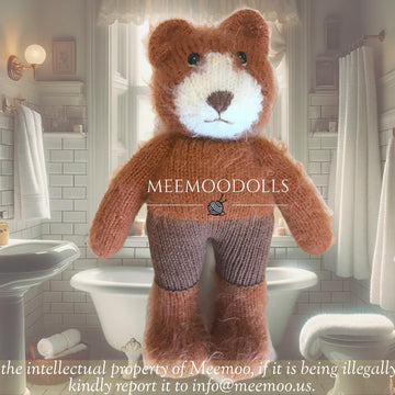Knitting Pattern Paddington Bear by Meemoodolls