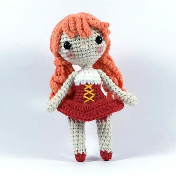 Mina the Fire Witch Amigurumi