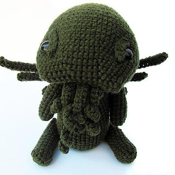 BUNDLE - Amigurumi Cthulhu Cowl AND Cthulhu Plush
