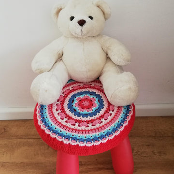 Boho Stool Cover