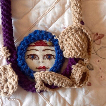 Fiber Art Wall Hanging