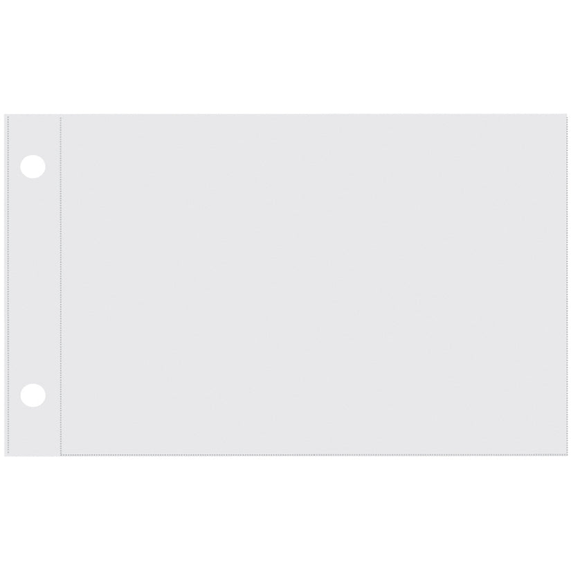 Simple Stories Sn@p! Pocket Pages For 4"X6" Binders 10/Pkg - (1) 4"X6" Horizontal Pocket