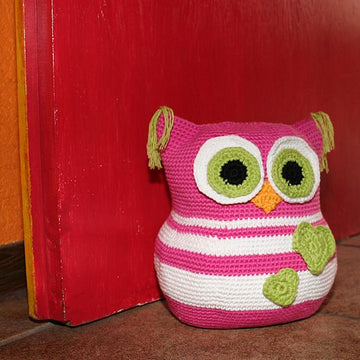 Doorstop - Owl - Amigurumi