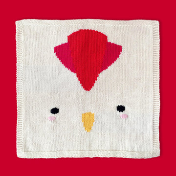Rooster Baby Blanket