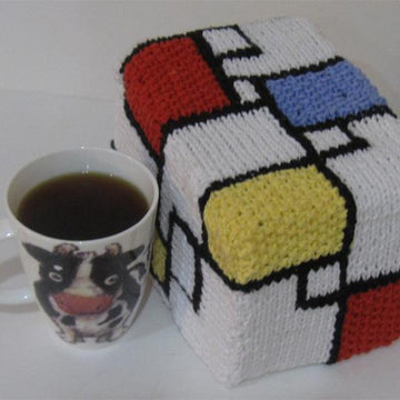 Mondrian Cuboid Tea Cozy