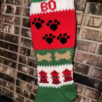 Puppy Paws Stocking
