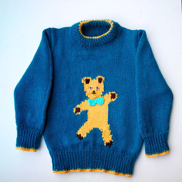 Dancing bear sweaters with Bear toy