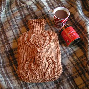 Spider Hot Water Bottle Cover