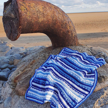 Ocean Ripples Blanket