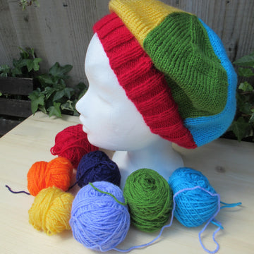 Adult Rainbow Beret