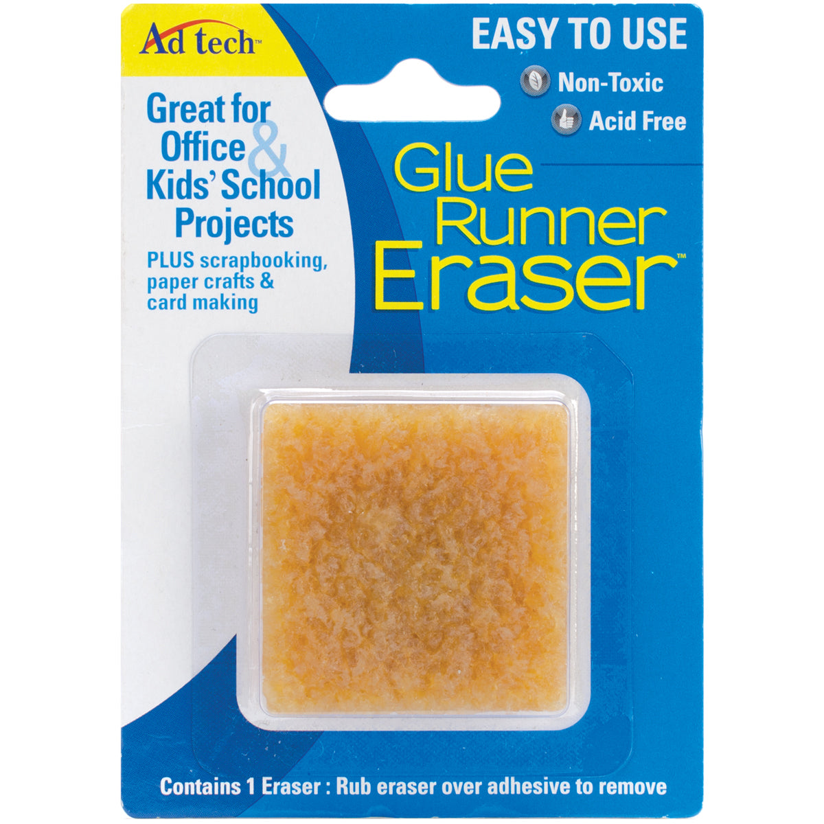 Ad-Tech Glue Runner Eraser - 296172