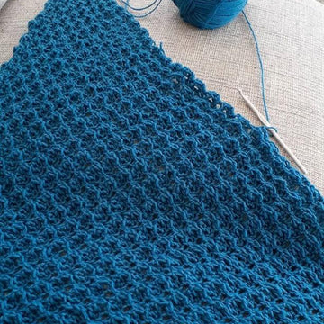 Knit-Look C2C Blanket