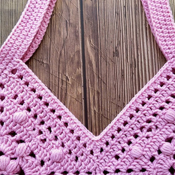 Tote bag Pink Jasmine