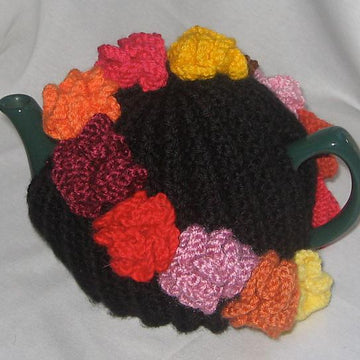 Coral Flower Tea Cosy