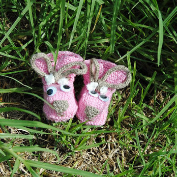 Festive Baby Booties