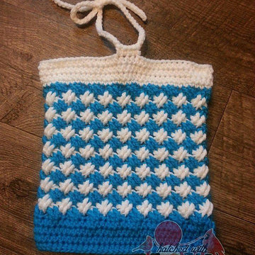 Diagonal Weave Halter