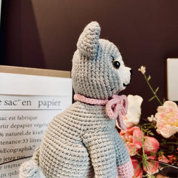 Sitting Cat Crochet Pattern PDF