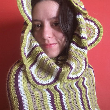Ribbon Candy Cowl