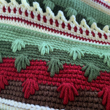 Vintage Christmas Blanket