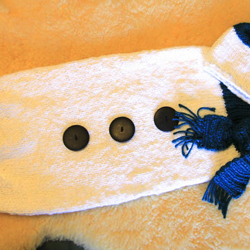 Baby Snowman Bunting Set