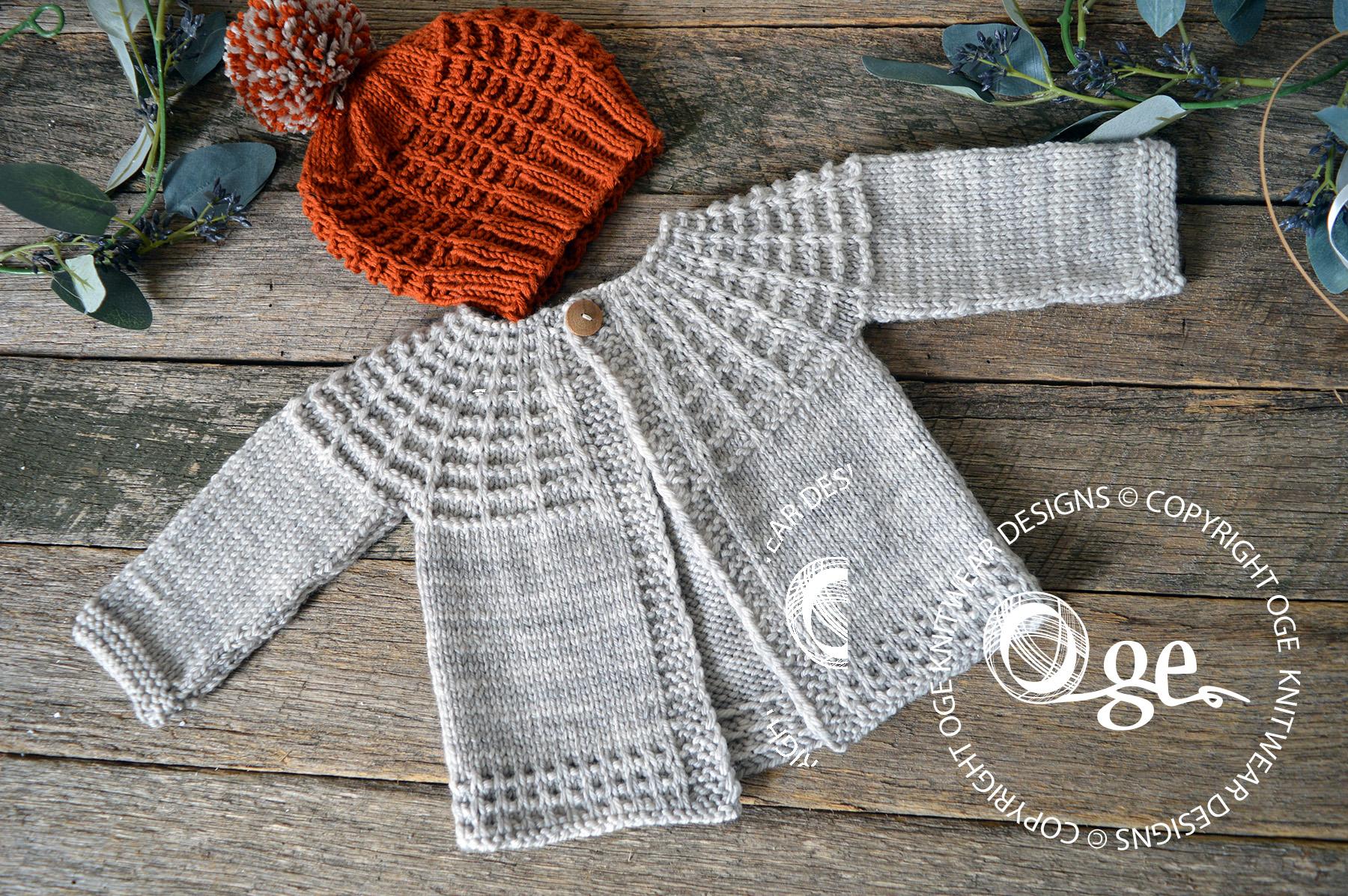 Vittorio Cardigan & Hat – P191