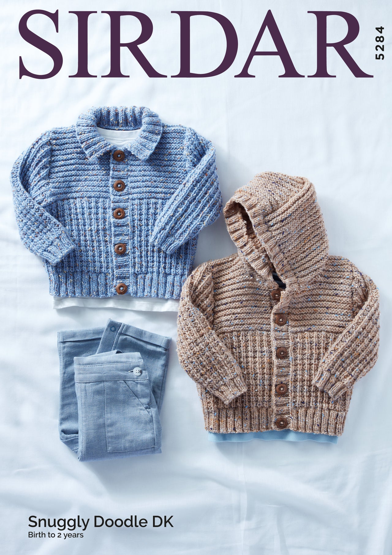Jackets in Sirdar Snuggly Doodle DK - 5284 - Leaflet