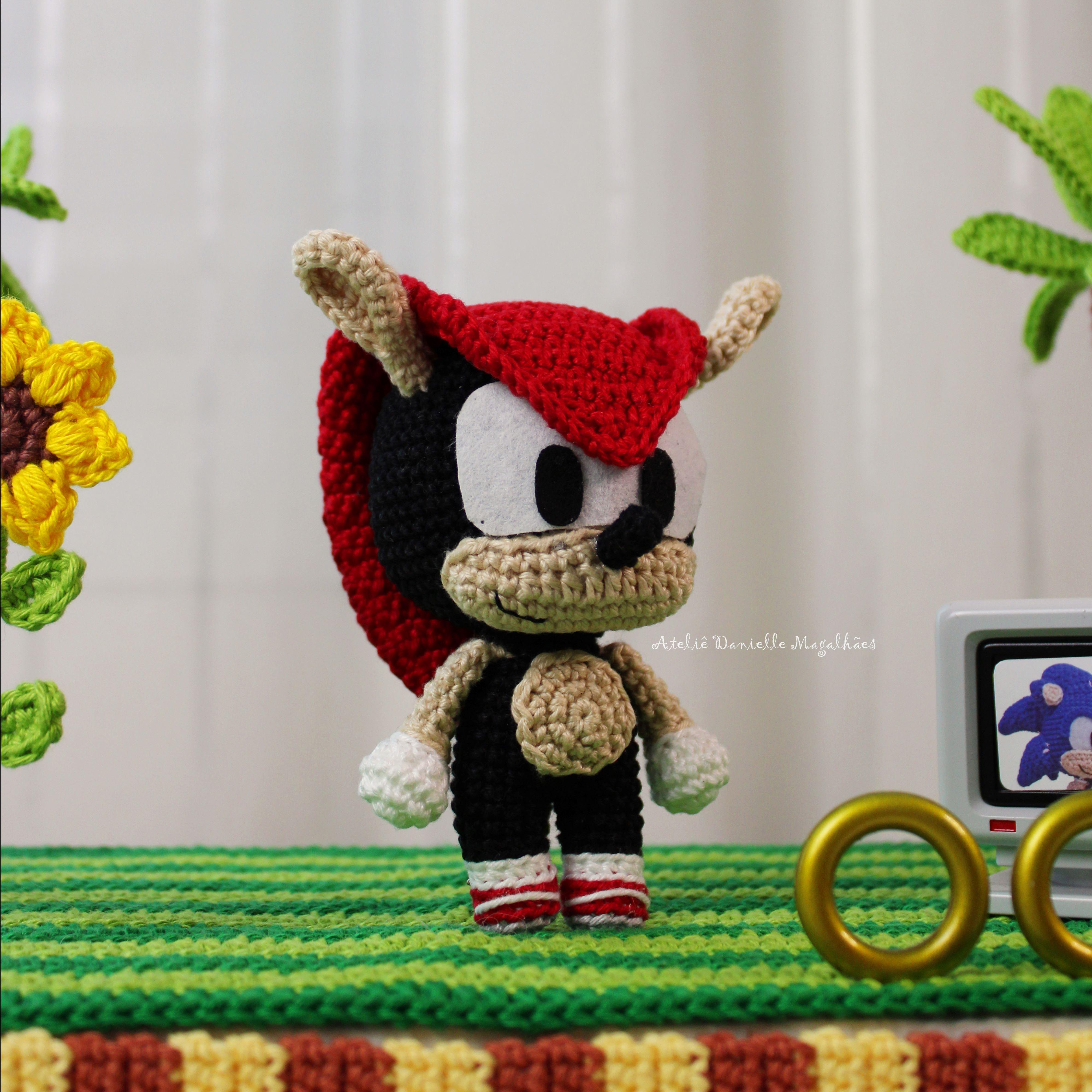 Mighty the Armadillo Amigurumi Pattern – PDF Digital Download (English)