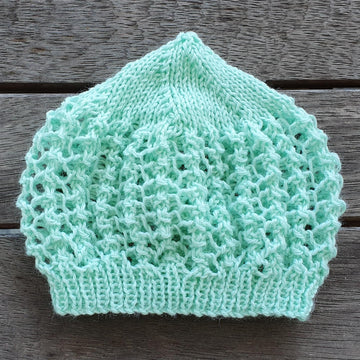 Rhapsody - 4ply lace Beanie for baby