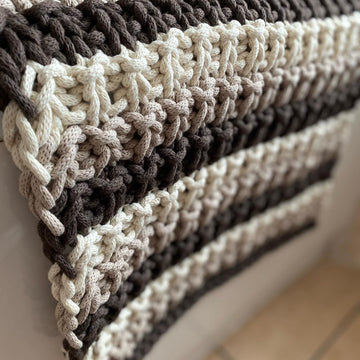 Hurdle Stitch Bath Mat