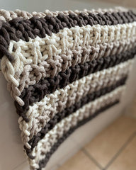 Hurdle Stitch Bath Mat