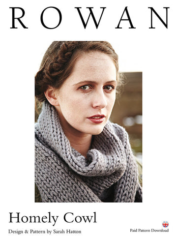 Homely Cowl in Rowan Big Wool - D168 - Downloadable PDF