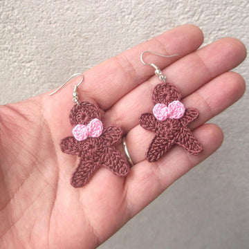 Gingerbread earrings