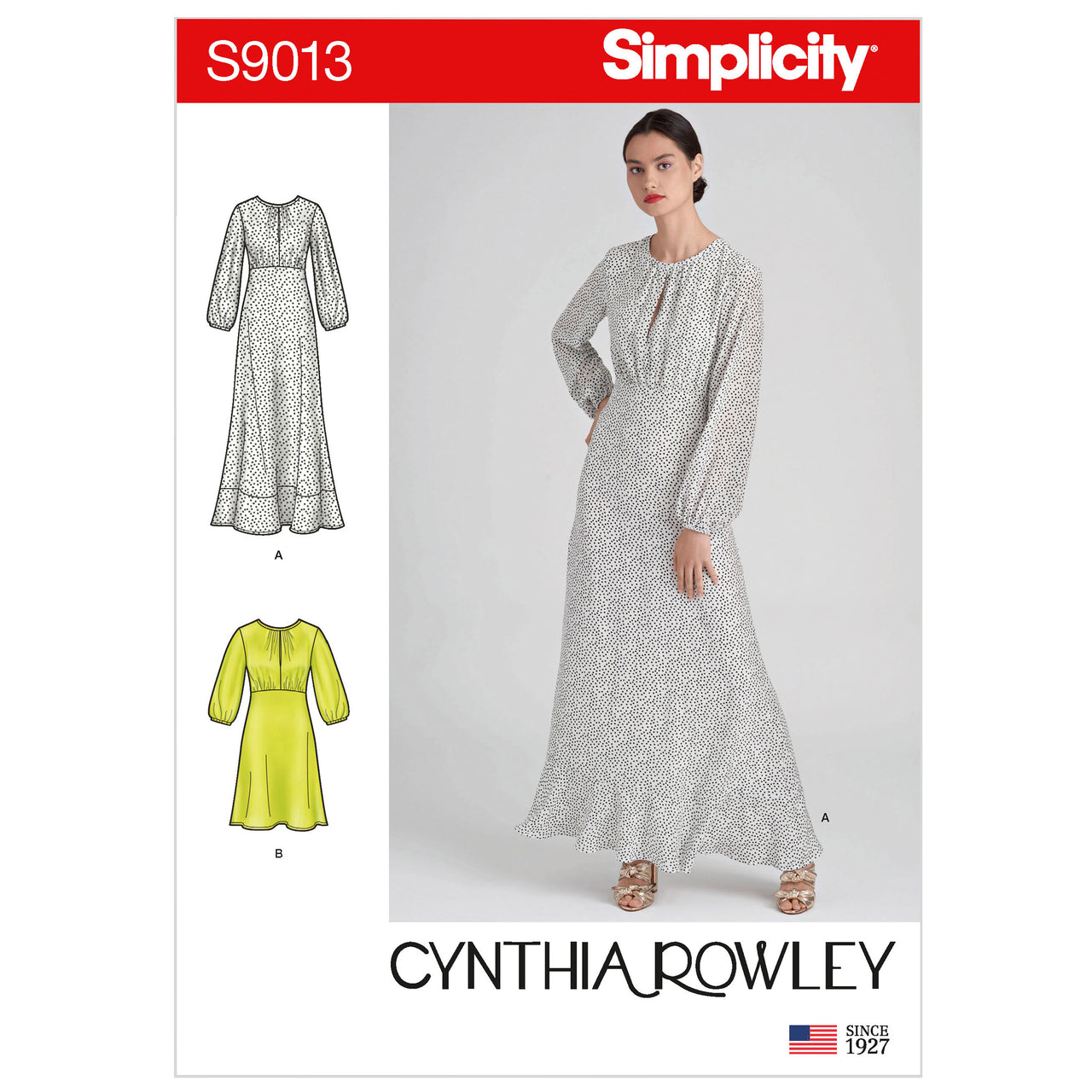 Simplicity S9013 Misses Dresses in Two Lengths - Sewing Pattern
