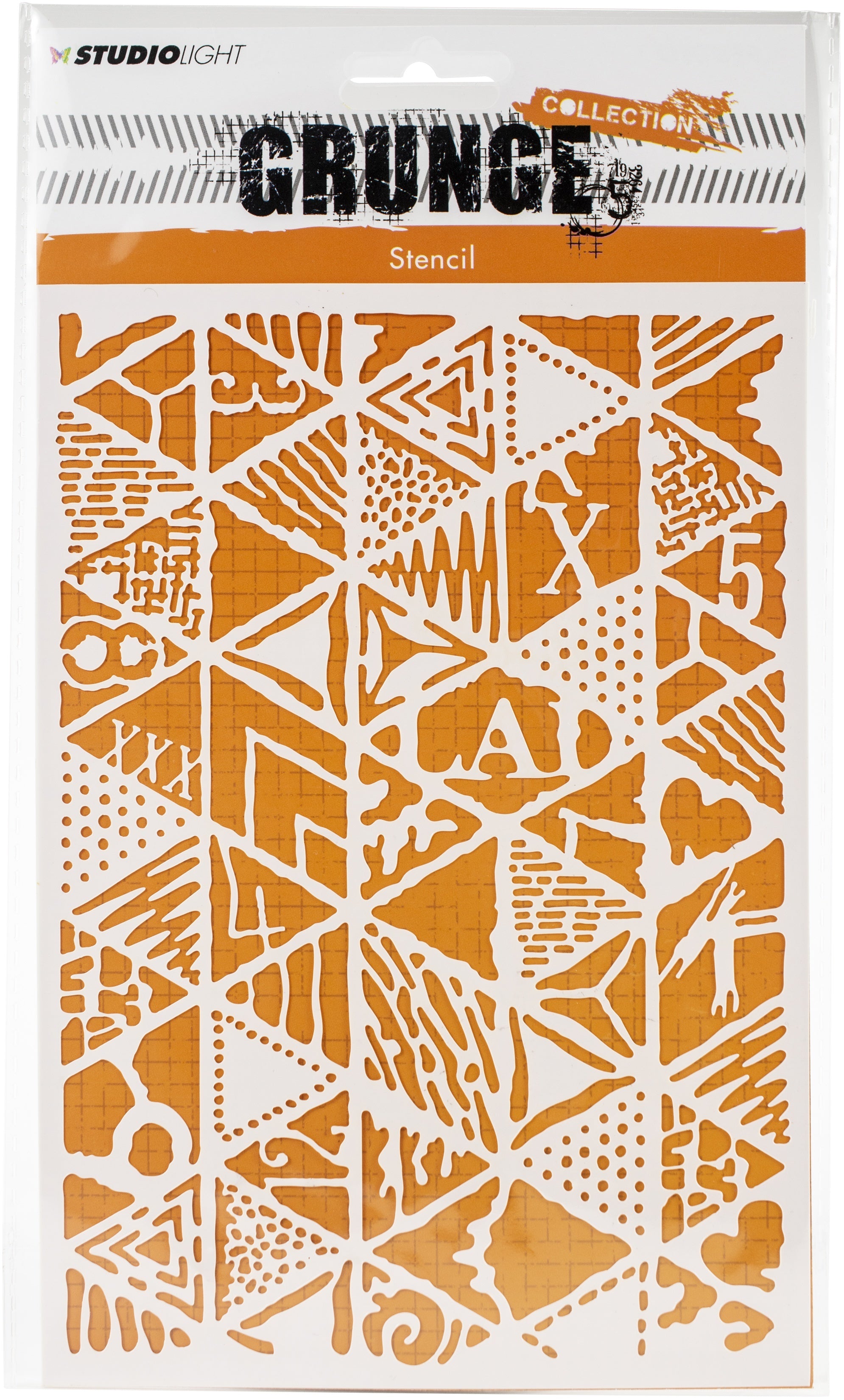 Studio Light Grunge 2.0 Collection A5 Stencil - NR. 14