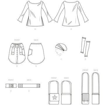 McCall's Misses' Accessories M8298 - Sewing Pattern