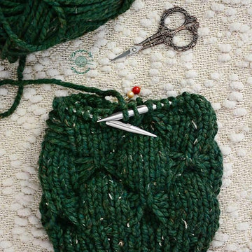 Butterfly Slouch Beanie & Cowl