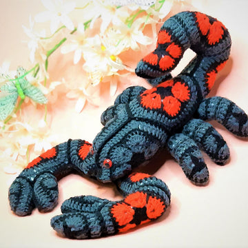 Oskar The Scorpion with African Flowers
