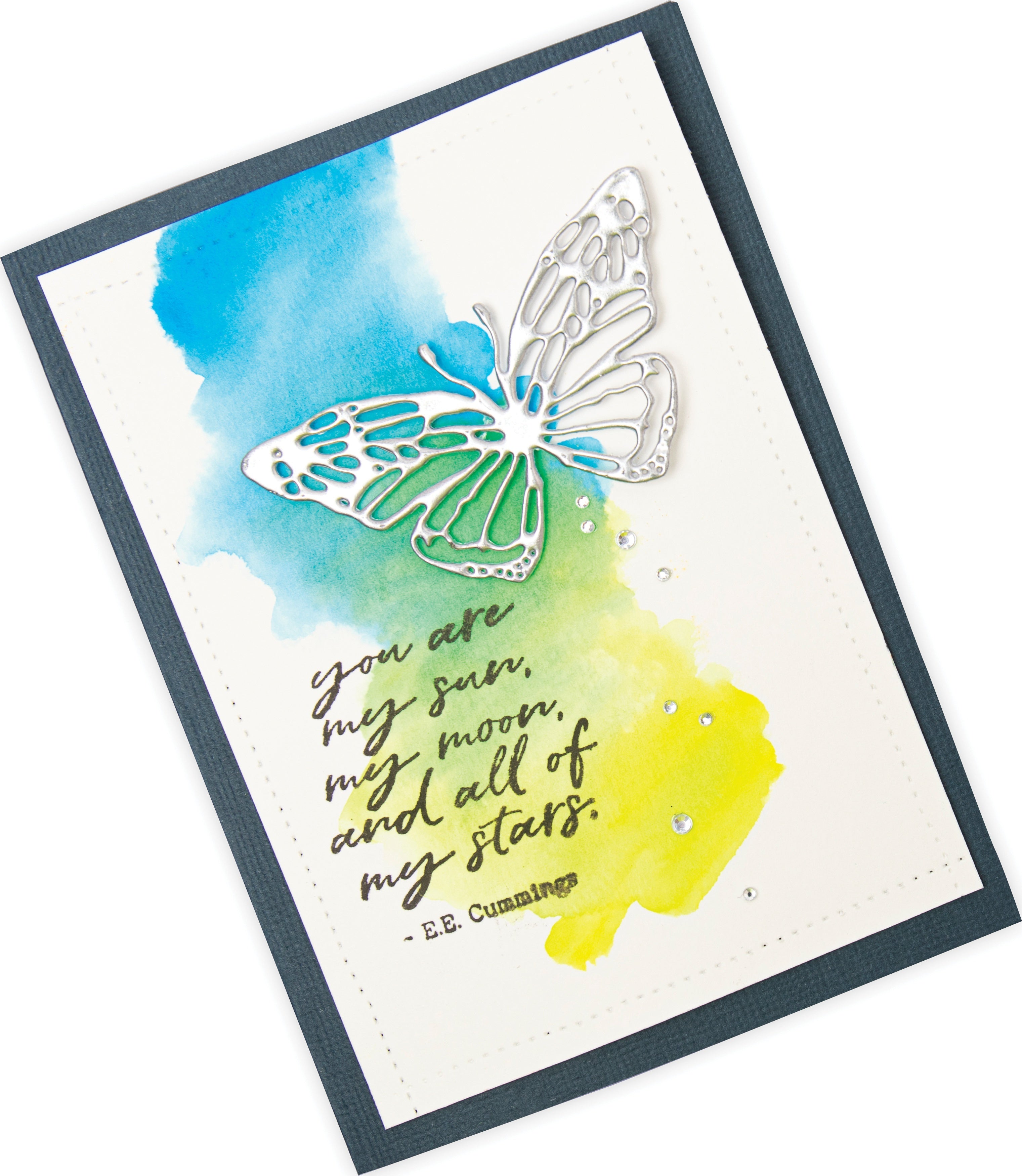 Sizzix Thinlits Dies By Tim Holtz - Scribbly Butterfly